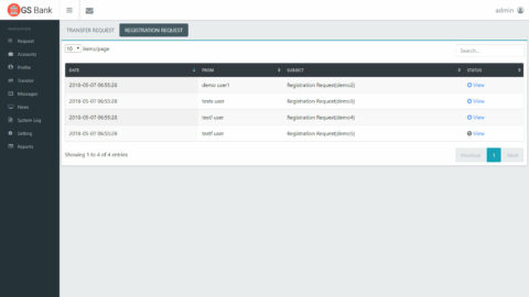 Transaction Banking Software | GegoSoft Technologies