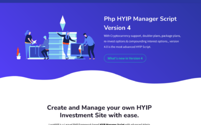 PHP HYIP Manager Script