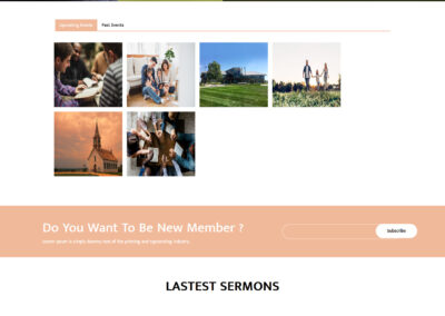 Church Website Template