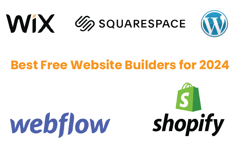 Best Free Website Builders for 2024