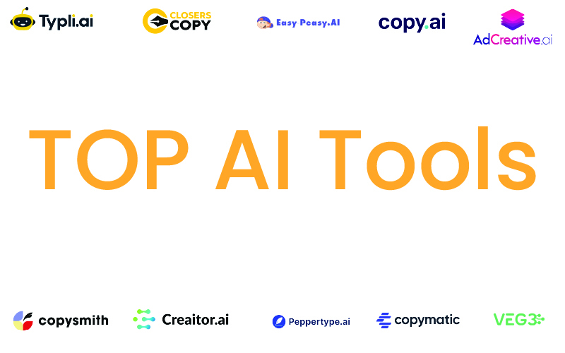 Explore the smart choices of Top 34 AI Tools for your Business
