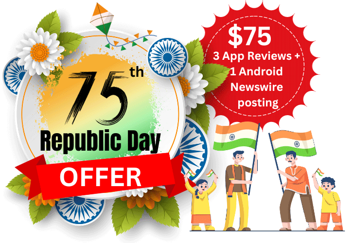 Republic Day offer for App Review