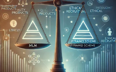 How Modern MLM Models Differentiate Themselves from Pyramid Schemes