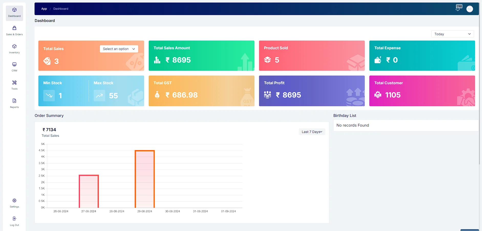 inventory management system