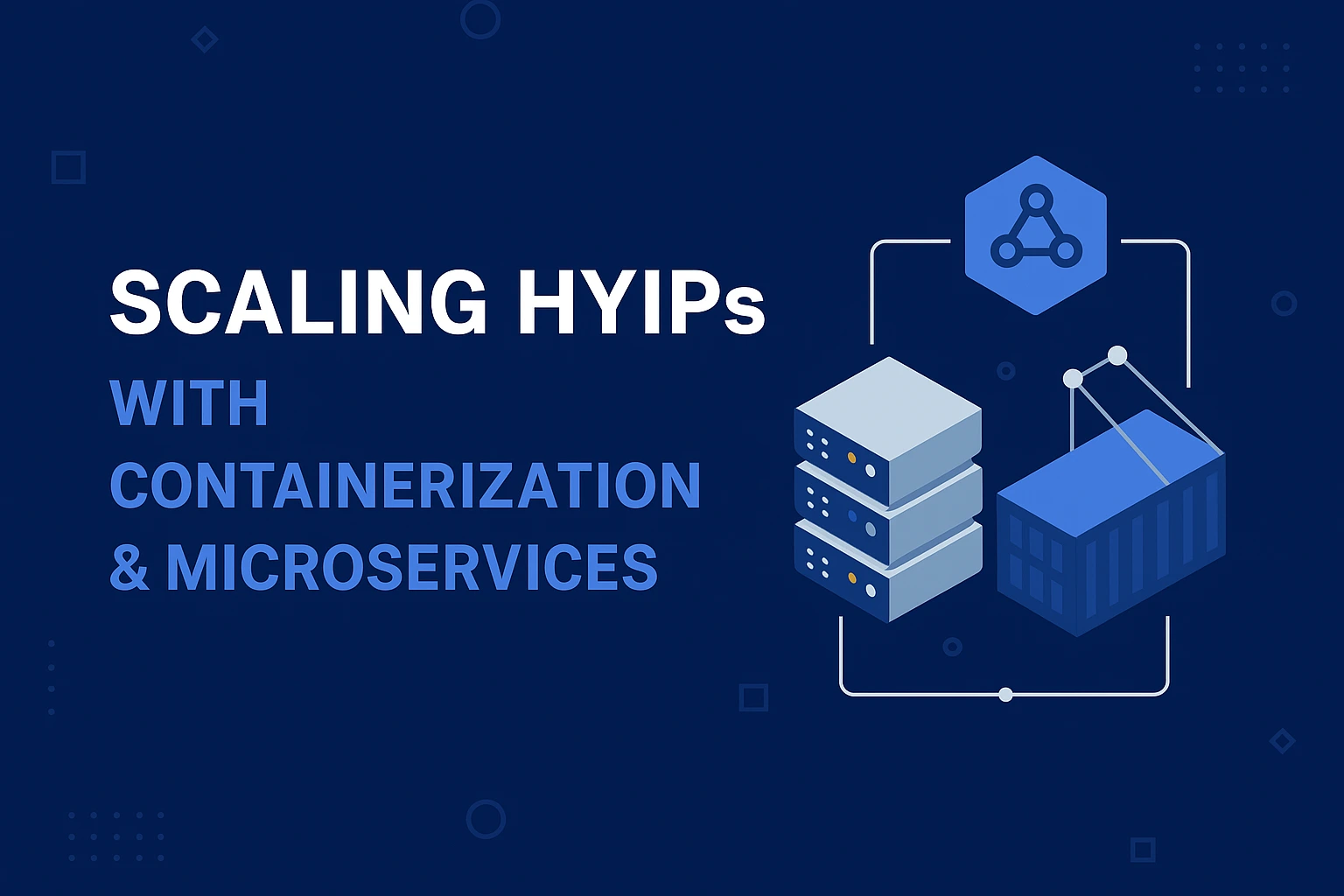HYIP Platforms with Microservices