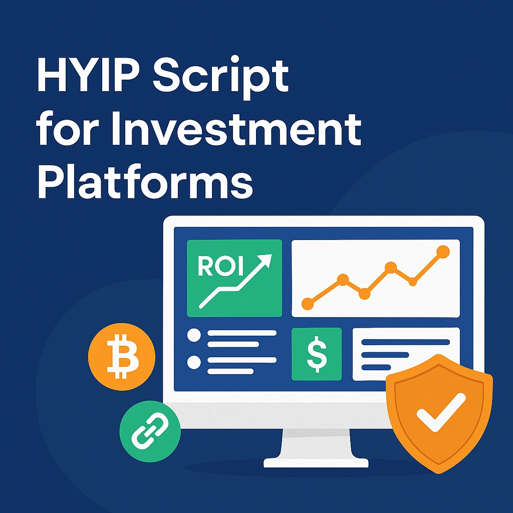 Secure & Scalable Investment Platform Deployment HYIP Script