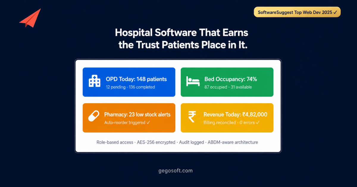 Hospital Management Software in India_GegoSoft