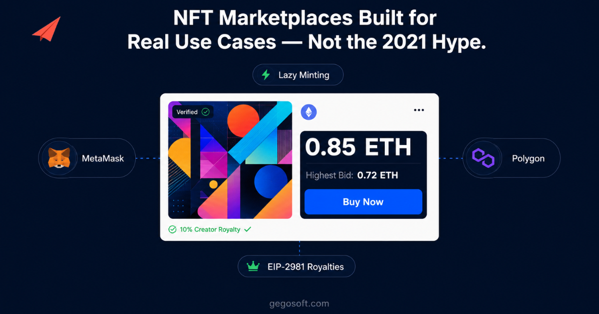 NFT Marketplace Development India_GegoSoft NFT Marketplace Development in India_GegoSoft