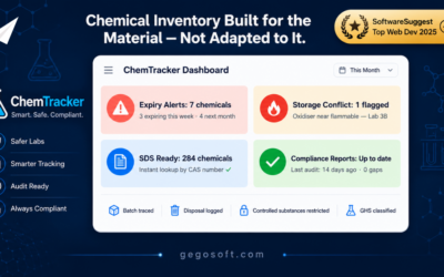 ChemTracker: Chemical Inventory Management Software Built for the Compliance Reality of Indian Laboratories and Manufacturers
