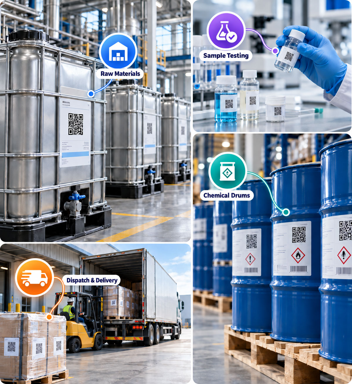 ChemTracker chemical catalog and label record